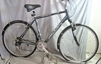 Bicicleta híbrida Fuji Crosstown 3.0 2006 cómoda 20,5" grande paso a paso ¡Envío rápido! Foto 1 de 4