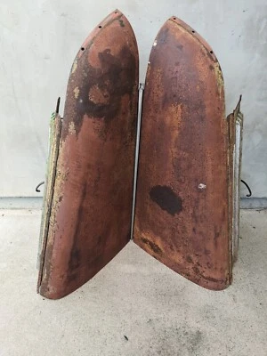 1937 年 GMC PICKUP TRUCK HOOD 通用摩托车 CO. 带刺绣和装饰 — 第 1/4 张图片