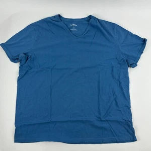 Camiseta Goodfellow para hombre XL azul cuello de Vneck - Imagen 1 de 9