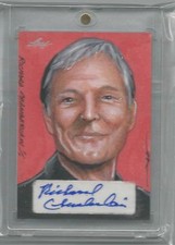 2014 Leaf Masterworks Pop Century Jim Kyle SKETCH Richard Chamberlain AUTO 1/1