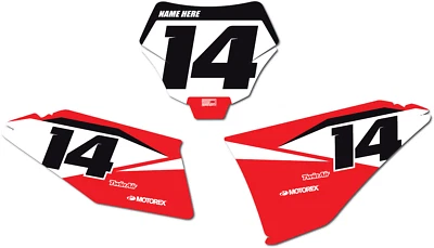 GAS GAS MC 125 250 350F 250F 450F 2024- 2025 FACTORY NUMBER PLATE BACKGROUNDS - Imagem 1 de 4