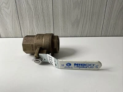Nibco HydraPure - 1 1/2" MNPT - Ball Valve SP-110 - THREADED ENDS - Image 1 of 4