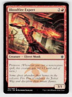 Khans of Tarkir #101 Bloodfire Expert - Image 1 of 2