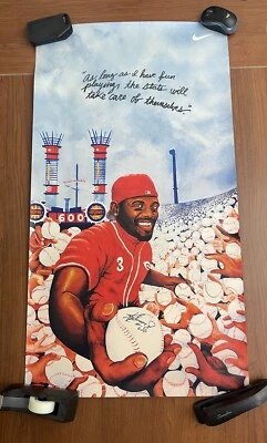 2008 Ken Griffey Jr 600 Home Run Cincinnati Reds NIKE Poster SGA Seattle Mariner - Image 1 of 4