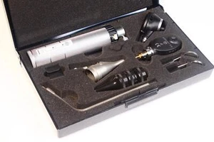 KaWe Combilight Basic C10/E15 Diagnostic Set Opthalmoscope Otoscope - Picture 1 of 5