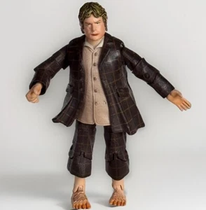 Lord of the Rings Sam Action Figure Hobbit 4” Articulated Jointed 2003 Marvel - Picture 1 of 6