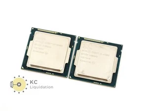 Lot 2x Intel Core i5-4590S SR1QN 3GHz Quad Core 6MB CPU Processor LGA1150 - Picture 1 of 2