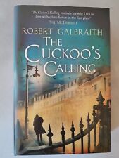 The Cuckoo'sCalling-R Galbraith (JK Rowling) RARE Signed, 1st edition, H/D cover