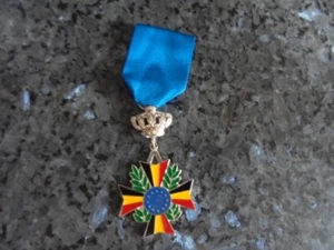 belle medaille militaire  belge eufor tchad/rca - Imagen 1 de 2