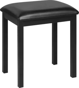 Banquette Piano noire metal NUX - Picture 1 of 4