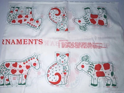 Springs Industries Hecho en casa Animales de corral Adornos de vacaciones Tela Granja 7875 Foto 1 de 4