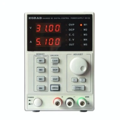 KA3010D DC Power Supply 30V 10A 0.01V 0.001A Digital Regulated Programmable - Image 1 of 4