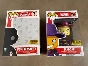Pop Funko Madcap Limited metallic Hot Topic #158 Marvel genuine new Deadpool - Imagen 1 de 22