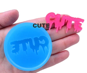 Cute Molde de Silicona Caucho Mold para Resina Tiza Fimo Premo - Imagen 1 de 1