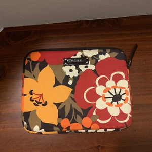 Vera Bradley Bittersweet Padded Tablet iPad Sleeve Case 10" x 8" VGUC - Picture 1 of 11