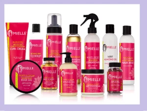 MIELLE ORGANICS-BABASSU & MINT-HONEY & GINGER-HAIR CARE PRODUCTS-FAST UK POST-!! - Picture 1 of 8