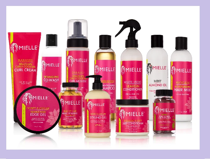 MIELLE ORGANICS-BABASSU & MINT-HONEY & GINGER-HAIR CARE PRODUCTS-FAST UK POST-!! - Image 1 of 1