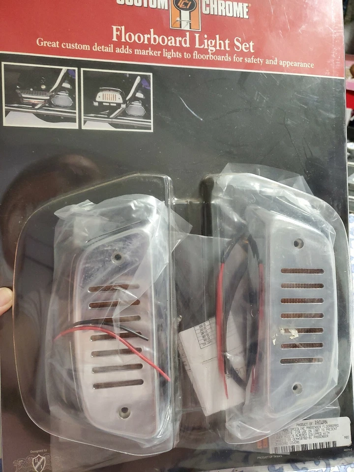 ИНДИВИДУАЛЬНЫЙ ХРОМИРОВАННЫЙ КОМПЛЕКТ ФАР ДЛЯ ПОЛА МОТОЦИКЛА - Изображение 1 из 4