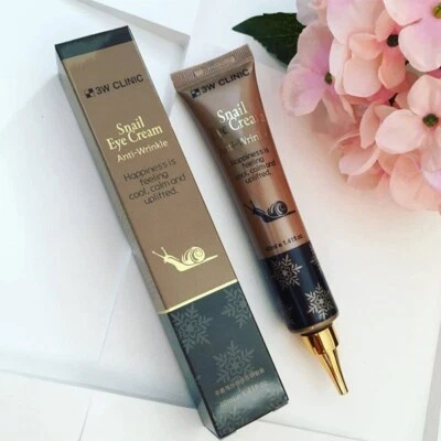 3W CLINIC Snail Eye Cream 40ml/Whitening,Anti wrinkles,Moist/NO.1Korean Made - Image 1 of 4