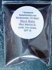 Sweetscents Loose Mineral Black Matte Powder Eye Base Mix Soap Resin 3gm bag