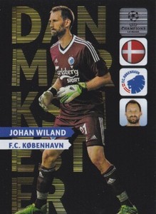 2013 2014 Adrenalyn Champions League 13/14 Danmarkmester Johan Wiland