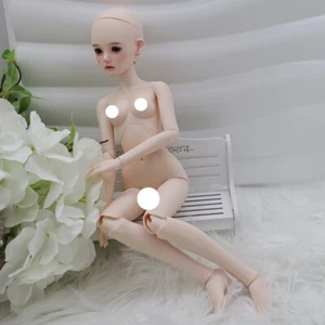 BJD Girl SD 1/4 Bare Resin Ball Jointed Doll Eye Makeup Normal Skin Reales Bild - Bild 1 von 10