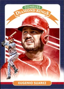 2020 Donruss #4 Eugenio Suarez DK - NM-MT