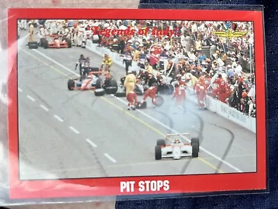 Pit Stops - Legends Of Indy 1992 Card #85 Indianapolis Motor Speedway   - Image 1 of 2
