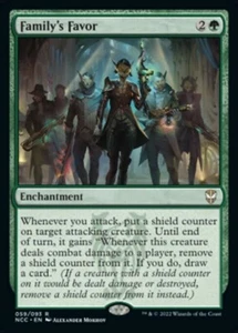 MTG - FAMILY'S FAVOR - New Capenna Commander (R) - Picture 1 of 1