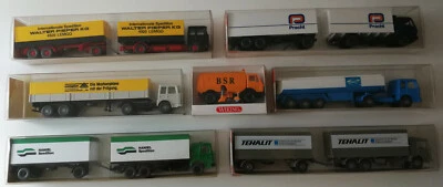 WIKING Modelli 1:87 Man 517,25 421,27 471 Camion/Camion 1980er Inutilizzati IN - Immagine 1 di 4