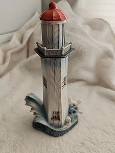 Leuchtturm mit Wellen und Schiffsrad - siehe pix - Bild 1 von 10