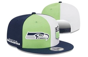 SEATTLE SEAHAWKS New Era 9FIFTY Team SIDELINE Snapback Adjustable Hat Cap NFL - Picture 1 of 1