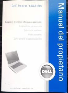 Dell Inspiron 6400 E1505 SPANISH Owners Manual - Picture 1 of 11