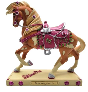 Spur der bemalten Ponys Strass Cowgirl Nr. 4040977 ohne Karton Enesco 2014 - Bild 1 von 20