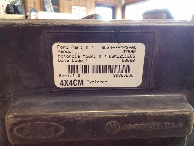 Chasis ECM Transfer Case Sport Trac compatible 06-07 EXPLORER 159091 Foto 1 de 4