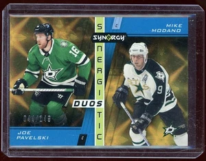 2021-22 Synergy Synergistic Duos Stars and Legends Gold Pavelski/Modano 44/149 - Picture 1 of 2