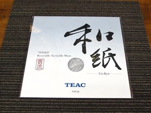 TEAC TA-TS30UN-BW WASHI  TAPPETINO PER GIRADISCHI - Imagen 1 de 4