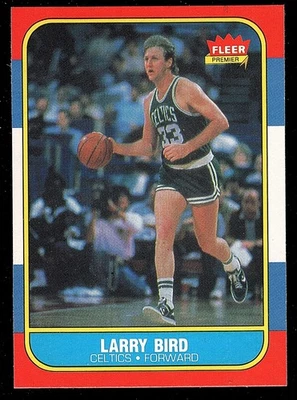 1986 Fleer Larry Bird #9 - Image 1 of 4