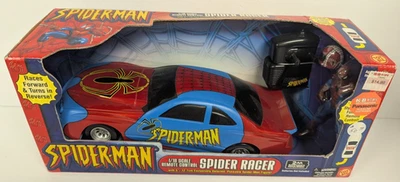 Marvel Spiderman Remote Control Spider Racer ToyBiz - Image 1 of 4