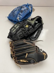 Little League Franklin Wilson Kinder Baseball Softball Handschuhe Lot 3 - Bild 1 von 4