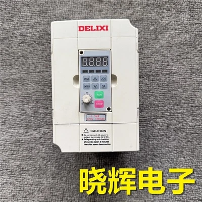 1Pcs Used Delixi inverter CDI9100-S-G1R5T2 1.5KW 220V - Image 1 of 3