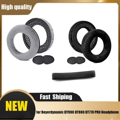 Ear Pads Cushion Headband for Beyerdynamic DT990 DT880 DT770 PRO Headsets Cover - Image 1 of 4