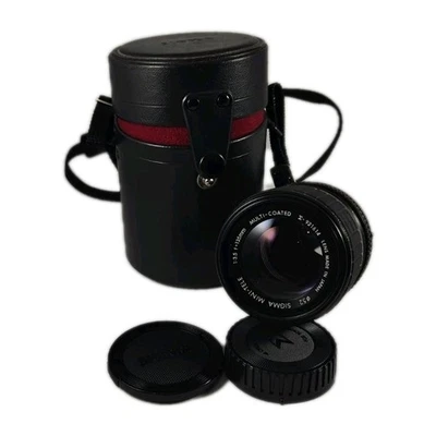 Sigma Mini-Tele 1:3.5 135MM Konika mount Lens with caps and case - Image 1 of 3