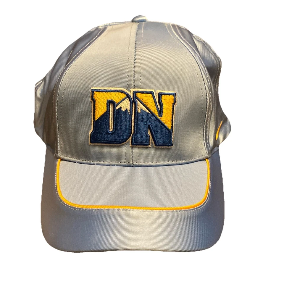 Gorra de colección Denver Nuggets para hombre talla única azul amarillo draft de la NBA equipo Nike Foto 1 de 4