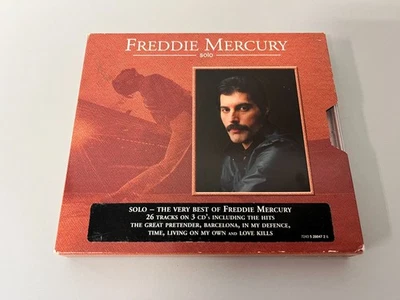 Freddie Mercury - Solo - 3 CD Box © 2000 (Mr. Bad Guy,Barcelona+Bonus CD L.Lurex - Bild 1 von 3