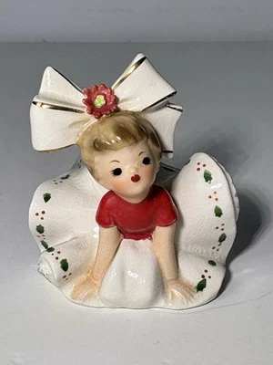 Arco de Pascua Navidad Bloomer Girl Inarco E1265 difícil de encontrar 1963 Foto 1 de 4