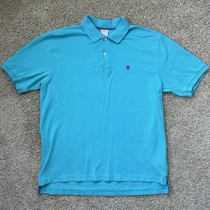 Brooks Brothers Herren Medium Performance Poloshirt Blau Original Fit - Bild 1 von 7