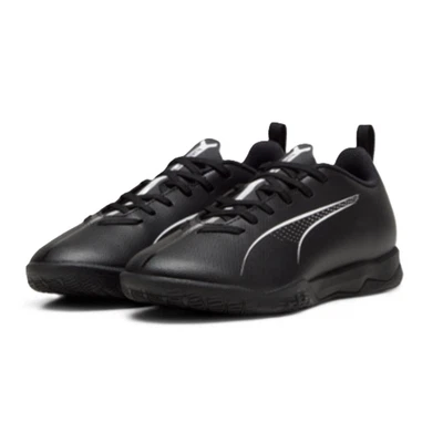 Puma GS/PS Future 7 Play Indoor Soccer Black/Gray 107913-02 i - Image 1 of 4