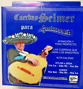 Cuerdas Para Contrabajo Marca Selmer ( Azul Marino ) Entorchada - Foto 1 di 2