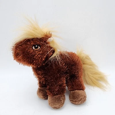 Peluche Ganz Lil' Kinz Caballo Marrón 6" Soporta Ojos Cosidos Relleno HS103 Sin Código Foto 1 de 4